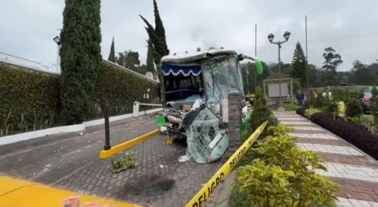 Video capta siniestro de tránsito en la avenida Interoceánica, en Quito