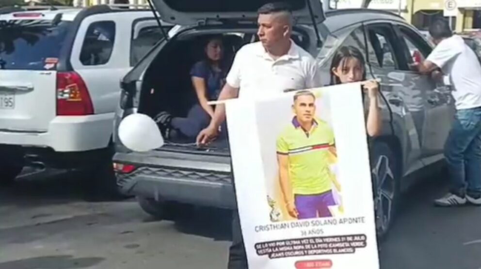 policía desaparecido muerto loja