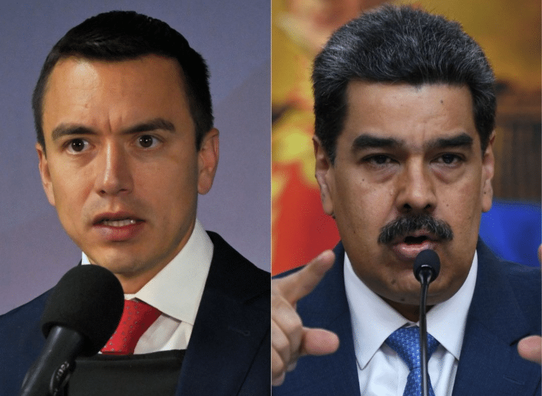 Tensiones diplomáticas entre Ecuador y Venezuela se mantendrán con Noboa