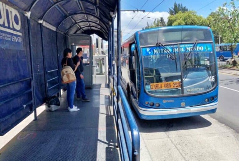 Quito: El servicio de transporte público funcionará con normalidad