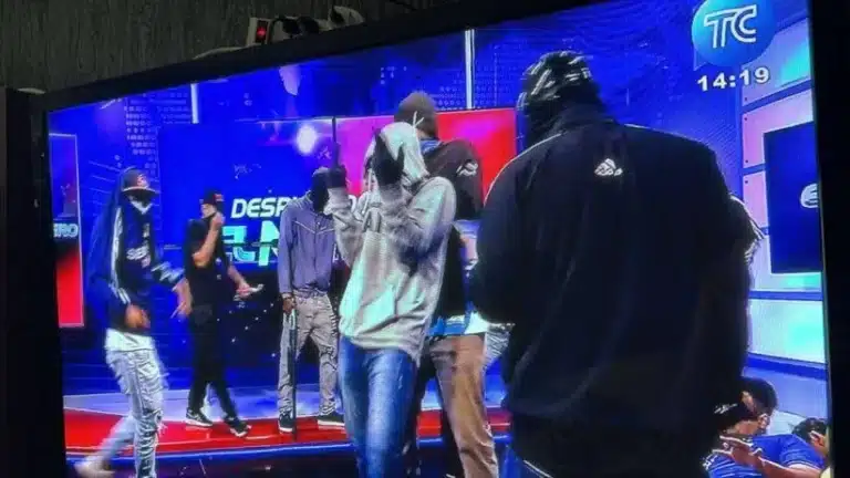 El atentado a TC Televisión fue un intento de golpe de Estado, dice Noboa