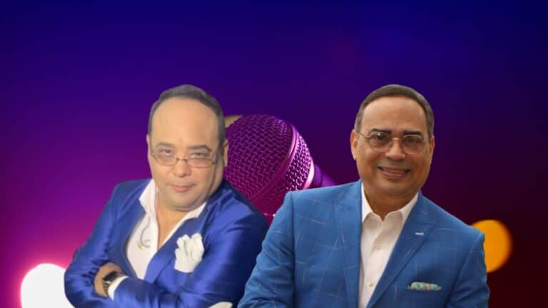 El doble de Gilberto Santa Rosa participó en la fiesta en Vía a la Costa