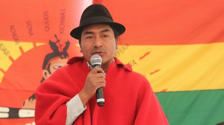 «No todos somos iguales, no todos nos vendemos», afirma Leonidas Iza ante alianza de PK y el oficialismo
