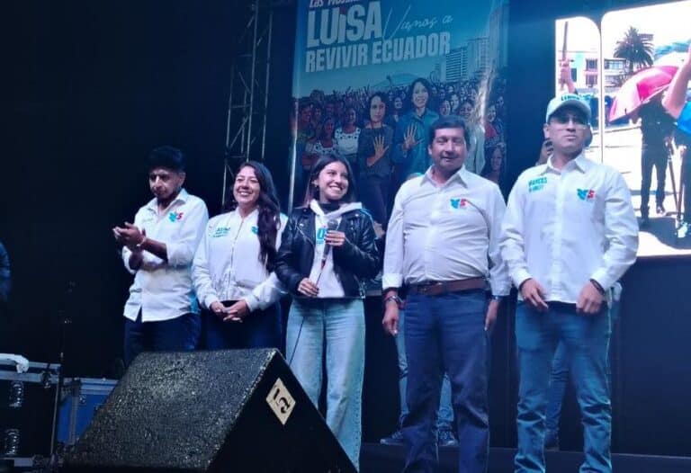 Candidatos por parroquias rurales de Pichincha cierran campaña en Conocoto