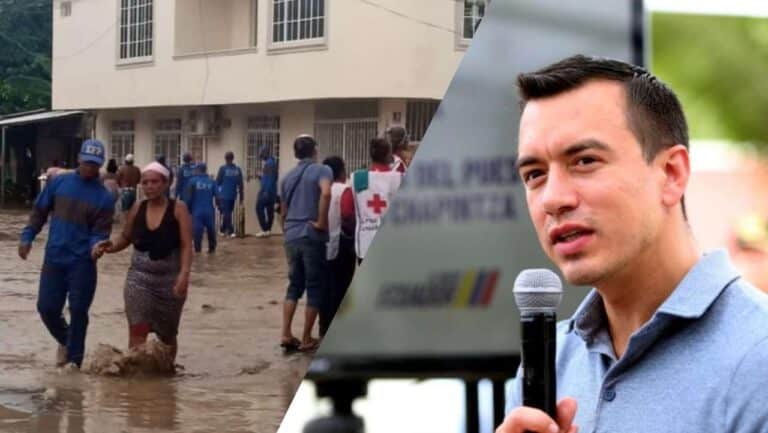 ¿Maniobra política? Noboa activa bonos e indemnizaciones por emergencia invernal