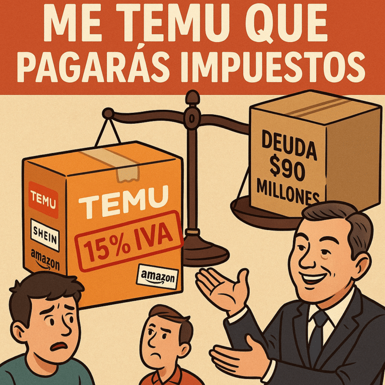 Me TEMU que pagarás impuestos